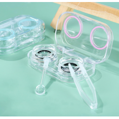 Case para lentes de contato - Transparente