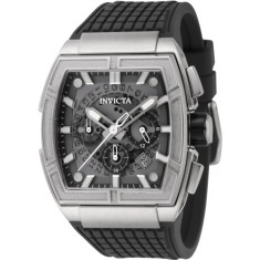 Invicta Men's 44883 S1 Rally Quartz Multifunction Black, Grey Dial Watch