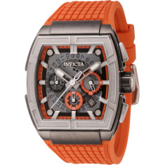 Invicta Men's 44889 S1 Rally Quartz Multifunction Orange, Black Dial Watch