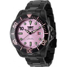 Invicta Men's 47187 Pro Diver Quartz Multifunction Pink Dial Watch