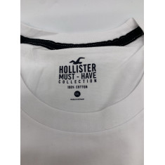 Camiseta Branca de Malha Masculina - Hollister Tam: XXL