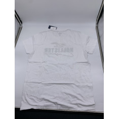 Camiseta Branca de Malha Masculina - Hollister Tam: GG