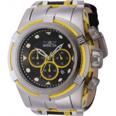 Invicta Men's 43791 Bolt Quartz Chronograph Black, Yellow Dial Watch