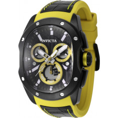 Invicta Men's 45439 Lupah Quartz Chronograph Black Dial Watch