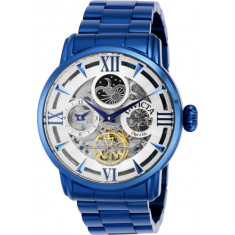 Invicta Men's 40988 Objet D Art Automatic 2 Hand Silver Dial Watch