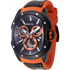 Invicta Men's 45438 Lupah Revolution 2.0 Quartz Chronograph Black Dial Watch