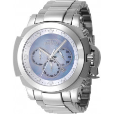 Invicta Men's 46535 Coalition Forces Quartz Chronograph Platinum, Silver Dial Watch