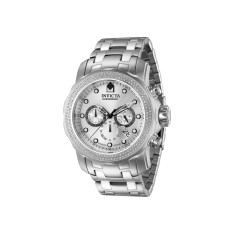 Invicta Men's 37985 Pro Diver Quartz Chronograph Silver Dial Watch