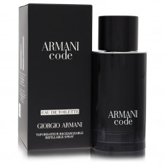 Eau De Toilette Spray Refillable Masculino - Giorgio Armani - Armani Code - 75 ml