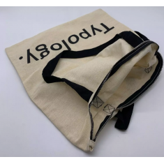 Typology Tote Bag - Cor Branca