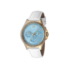 Technomarine Women's TM-822061 MoonSun Quartz Chronograph Light Blue Dial Watch