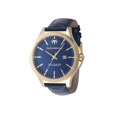 Technomarine Men's TM-822015 MoonSun Quartz 3 Hand Blue Dial Watch