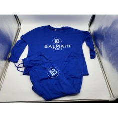 Conjuntinho Balmain Paris Azul  - (Tam:M)