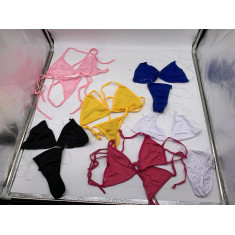 Kit 6 Bikinis Coloridos Sem marca