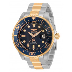 Invicta Men's 33315 Pro Diver Automatic 3 Hand Blue Dial Watch