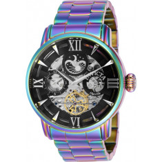 Invicta Men's 40990 Objet D Art Automatic 2 Hand Black Dial Watch