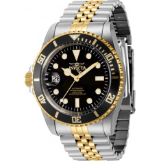 Invicta Men's 43986 Pro Diver Automatic 3 Hand Black Dial Watch