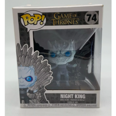 Funko Pop! Game of Thrones - NIGHT KING Iron Throne - Vinyl Figure -  74