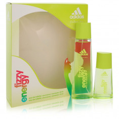 Gift Set - 25 oz Eau De Toilette Spray + 1 oz Eau De Toilette Spray Feminino - Adidas - Adidas Fizzy Energy - --