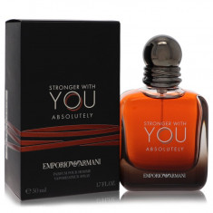 Eau De Parfum Spray Masculino - Giorgio Armani - Stronger With You Absolutely - 50 ml