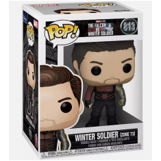 Funko Pop! Marvel The Falcon and The Winter Soldier - WINTER SOLDIER (Zone 73) - Bobble-Head - 813