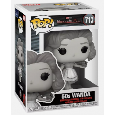 Funko Pop! Marvel - Wanda Vision - WANDA 50s  (Black & White) - Bobble-Head - 713