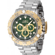 Invicta Men's 47183 Subaqua Automatic Chronograph Green, Gold Dial Watch