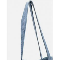 Bolsa Tote Courino Azul