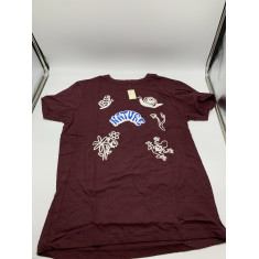 Aeropostale Blusa Desenho Alto Relevo Cor Vinho - Tam(M)