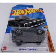 Carrinho Hot Wheels '69 Camaro Convertible - Muscle Mania 5/10