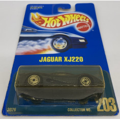 Carrinho Hot Wheels Mattel - Jaguar XJ220 - 3026 - Collector No. 203