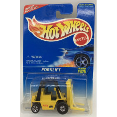 Carrinho Hot Wheels Mattel - FORKLIFT Collector 475 - Working Fork! 16042