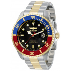 Invicta Men's 34043 Pro Diver Automatic 3 Hand Black Dial Watch