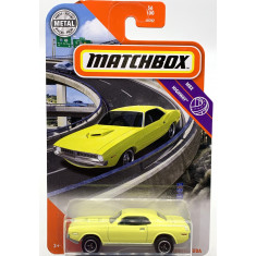 Carrinho Matchbox 1970 PLYMOUTH CUDA 56/100 30782 yellow