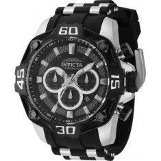 Invicta Men's 44704 Pro Diver Quartz Chronograph Black Dial Watch