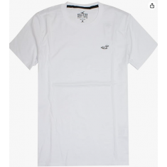 Camiseta Logo Hollister Branca Tam: S/P Estilo: 77024