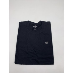 Camiseta Logo Hollister Preta Tam: S/P Estilo: 77025