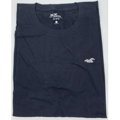 Camiseta Logo Hollister Preta Tam: M Estilo: 77029