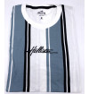 Camiseta Logo Hollister Azul/Branco/Preto Tam: M Estilo: 77031