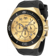 Technomarine Men's TM-220017 Manta Quartz Chronograph Gold Dial Watch