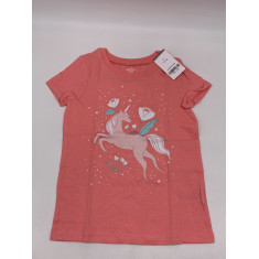 Camiseta Infantil OshKosh - Tam: 7/7A  ( Style 3O237716)