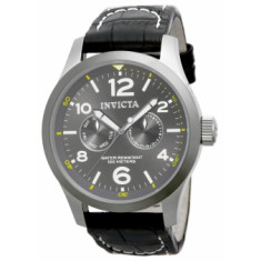 Invicta Men's 14142 I-Force  Quartz 3 Hand Charcoal Dial Watch