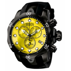 Invicta Men's 5736 Venom Quartz Chronograph Yellow Dial Watch