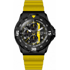 Invicta Men's 46402 Coalition Forces Quartz Chronograph Black, Yellow Dial Watch