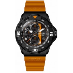 Invicta Men's 46403 Coalition Forces Quartz Chronograph Black, Orange Dial Watch