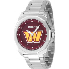 Invicta Men's 47929 NFL Washington Commanders Quartz 3 Hand Dark Red Dial Watch