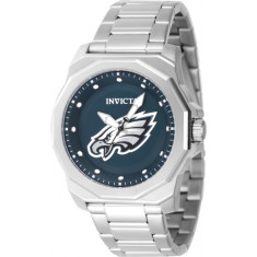 Invicta Men's 47925 NFL Philadelphia Eagles Quartz 3 Hand Blue Dial Watch