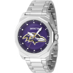 Invicta Men's 47927 NFL Baltimore Ravens Quartz 3 Hand Blue Dial Watch