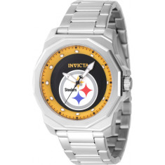 Invicta Men's 47921 NFL Pittsburgh Steelers Quartz 3 Hand Yellow Dial Watch