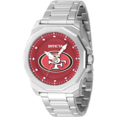 Invicta Men's 47923 NFL San Francisco 49ers Quartz 3 Hand Red Dial Watch